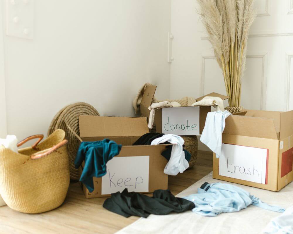 summer decluttering