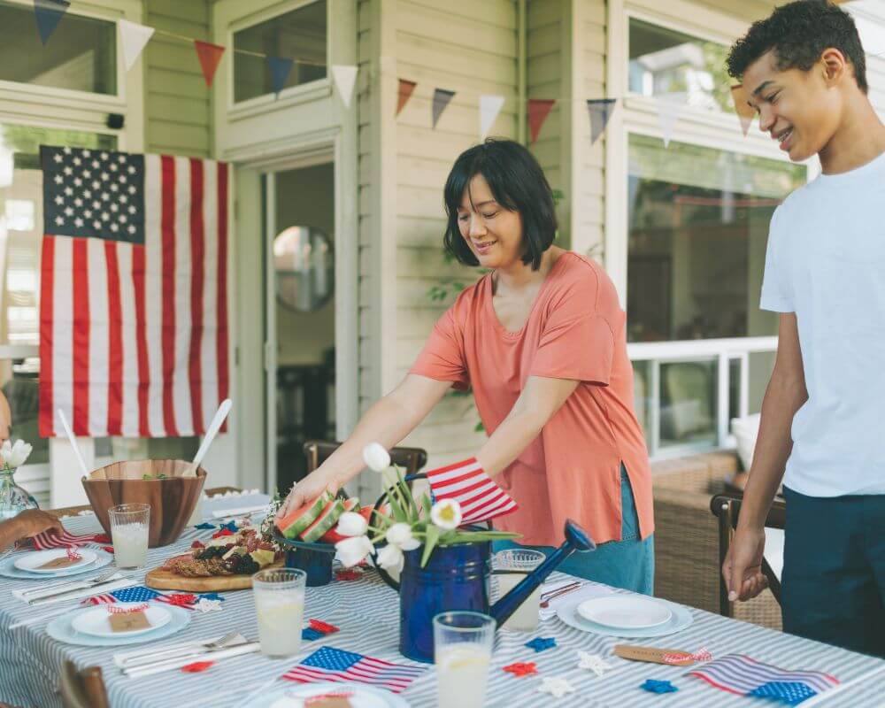 Fourth of July recycling tips